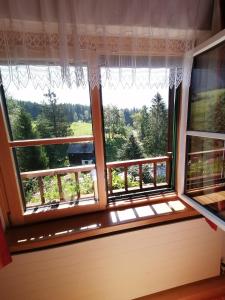 Balkón alebo terasa v ubytovaní Ferienwohnung am Bauernhof Koa