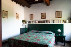 Łóżko lub łóżka w pokoju w obiekcie Agriturismo Marchesi Gondi