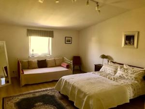Postel nebo postele na pokoji v ubytování Bürgerpark Apartments