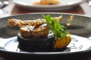 Food at or somewhere near the hotel 