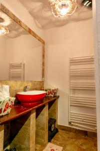 Phòng tắm tại Casa Adalmo