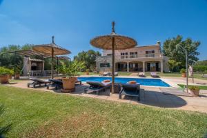 an estate with a swimming pool and a house at G324 Vela 1 by Mallorca Villa Selection in Muro