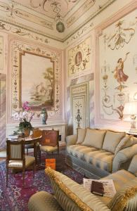 Posezení v ubytování Villa Olmi Firenze