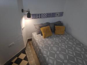 Posteľ alebo postele v izbe v ubytovaní Refugio de El Chorro