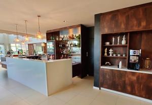 Lounge nebo bar v ubytování Mogano Express Hotel- ELETROPOSTO