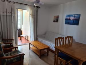 Posedenie v ubytovaní SERVICE APART LAZARO - Aguamarina 1 dormitorio