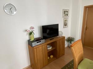 TV a/nebo společenská místnost v ubytování Villa Bergfried