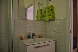 Koupelna v ubytování Hotel Garni Ilys Inn