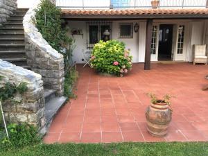 Zahrada ubytování Villa Pera