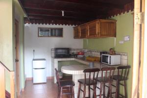 Η κουζίνα ή μικρή κουζίνα στο Quinta los volcanes