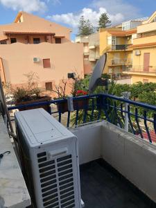 A balcony or terrace at CAPO PELORO RELAX