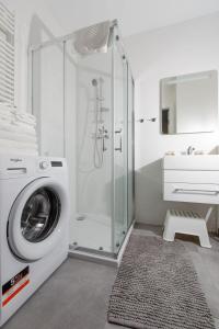 Koupelna v ubytování Resort Apartamenty Klifowa Rewal 39