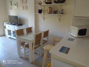 Kuchyňa alebo kuchynka v ubytovaní Edificio Santana II