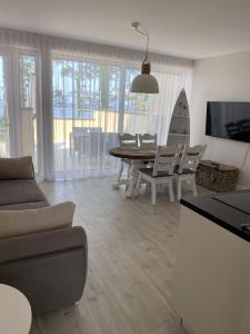 Posezení v ubytování Apartamenty AMALIA