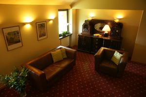 Część wypoczynkowa w obiekcie Hotel Grodzki