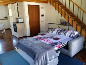 Säng eller sängar i ett rum på Country Corner Lago Maggiore