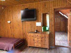 TV a/nebo společenská místnost v ubytování Guest House Eco home