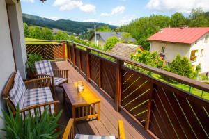 Un balcón o terraza de Cudne Manowce