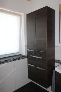 Kuchyň nebo kuchyňský kout v ubytování Ferienwohnung Bittner