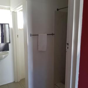 Koupelna v ubytování Motel Lodge