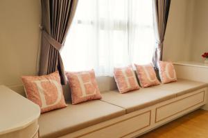 Χώρος καθιστικού στο De Hug Hotel & Residence