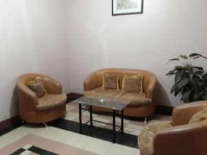 Posezení v ubytování Hotel Parewisata