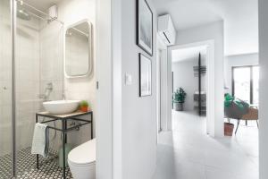 Kúpeľňa v ubytovaní Apartmani Vale
