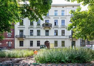 Vonkajšia záhrada v ubytovaní Aparthotel Cracovia Residence