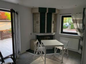 Dining area in a vendégházakat