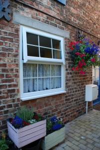 En have udenfor Saltburn Holidays Primrose Cottage