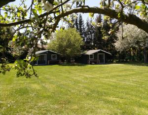 Zahrada ubytování Camping & Guest House Pliskovice