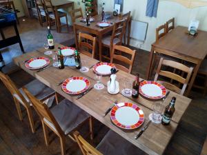 Restaurace v ubytování Camping & Guest House Pliskovice