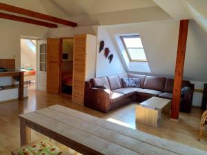 Posezení v ubytování Camping & Guest House Pliskovice