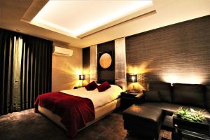 Letto o letti in una camera di Hotel Riviera Sagamihara (Adult Only)