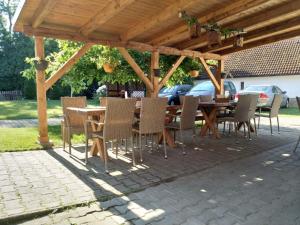 Patio nebo venkovní prostory v ubytování Camping & Guest House Pliskovice