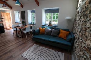 Et opholdsområde på The wood shed