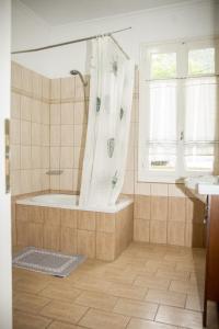 Et badeværelse på Villa Damiani