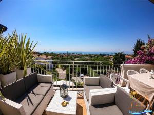 A balcony or terrace at Casa Sabina
