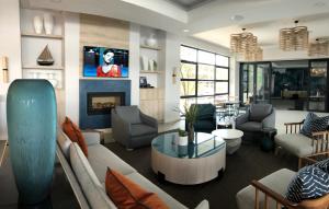 TV a/nebo společenská místnost v ubytování The Blyde - Unit 1136