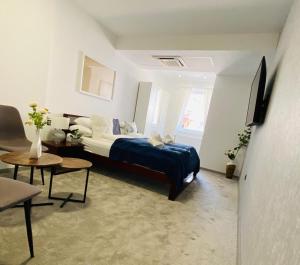 Posteľ alebo postele v izbe v ubytovaní Hotel Dolce Vita