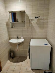 Koupelna v ubytování Maria Rooms