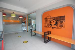 Kuchyň nebo kuchyňský kout v ubytování Recenta Style Phuket Town