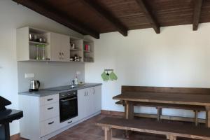 Una cocina o cocineta en Vila Anička Vimperk