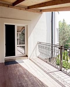 Balkon lub taras w obiekcie Dom Wczasowy Beskidy