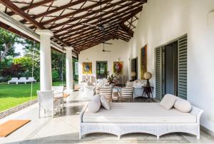 Posezení v ubytování Taru Villas Mawella - Tangalle