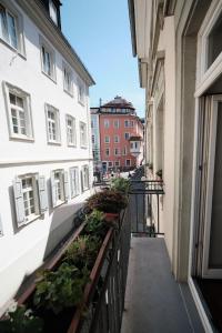 Balkón nebo terasa v ubytování Hotel Weisser Bock