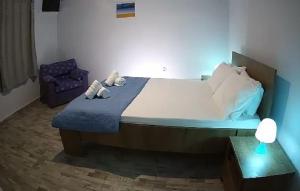 Cama o camas de una habitación en Aeolus Apartments & Studios