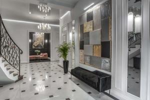Postel nebo postele na pokoji v ubytování Hotel & Spa Biały Dom