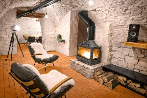 Гостиная зона в DOMA u nás Boutique hotel & spa