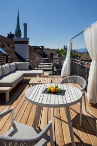 Ein Balkon oder eine Terrasse in der Unterkunft Hotel Felix